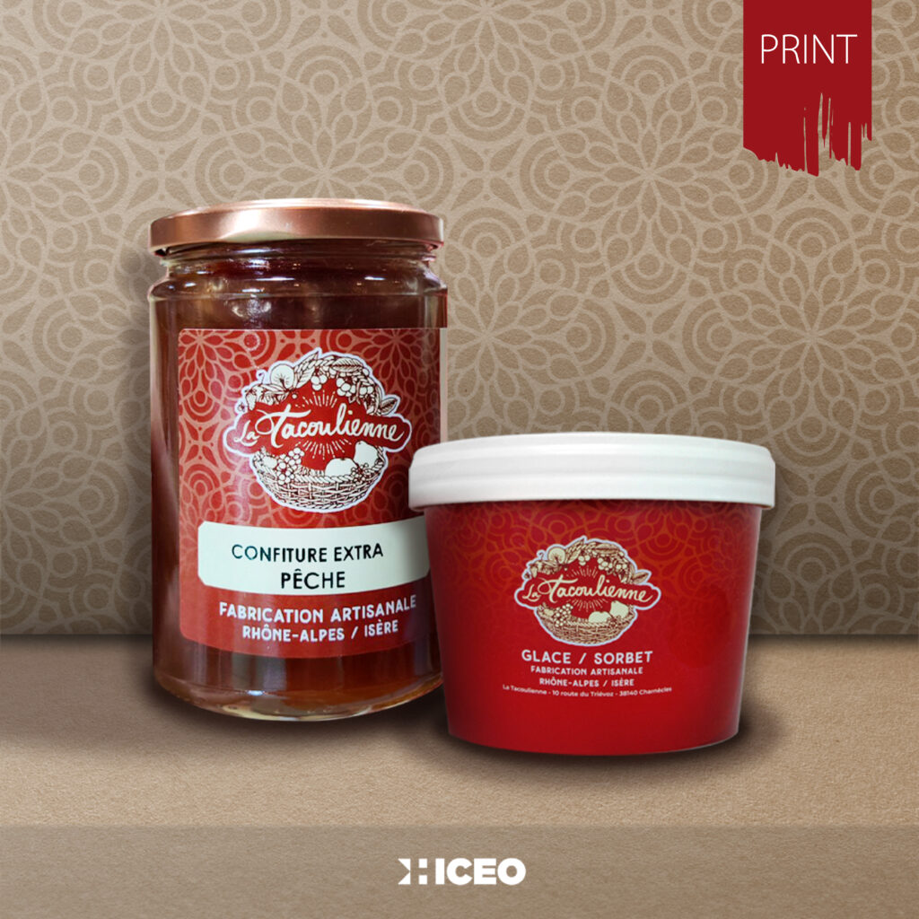 La tacoulienne GLACE et CONFITURE PRINT