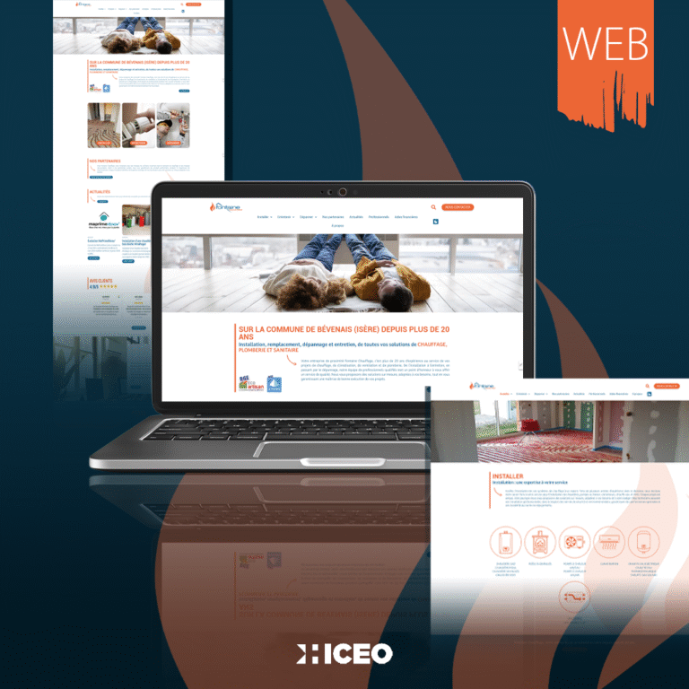 HICEO site web Fontaine Chauffage