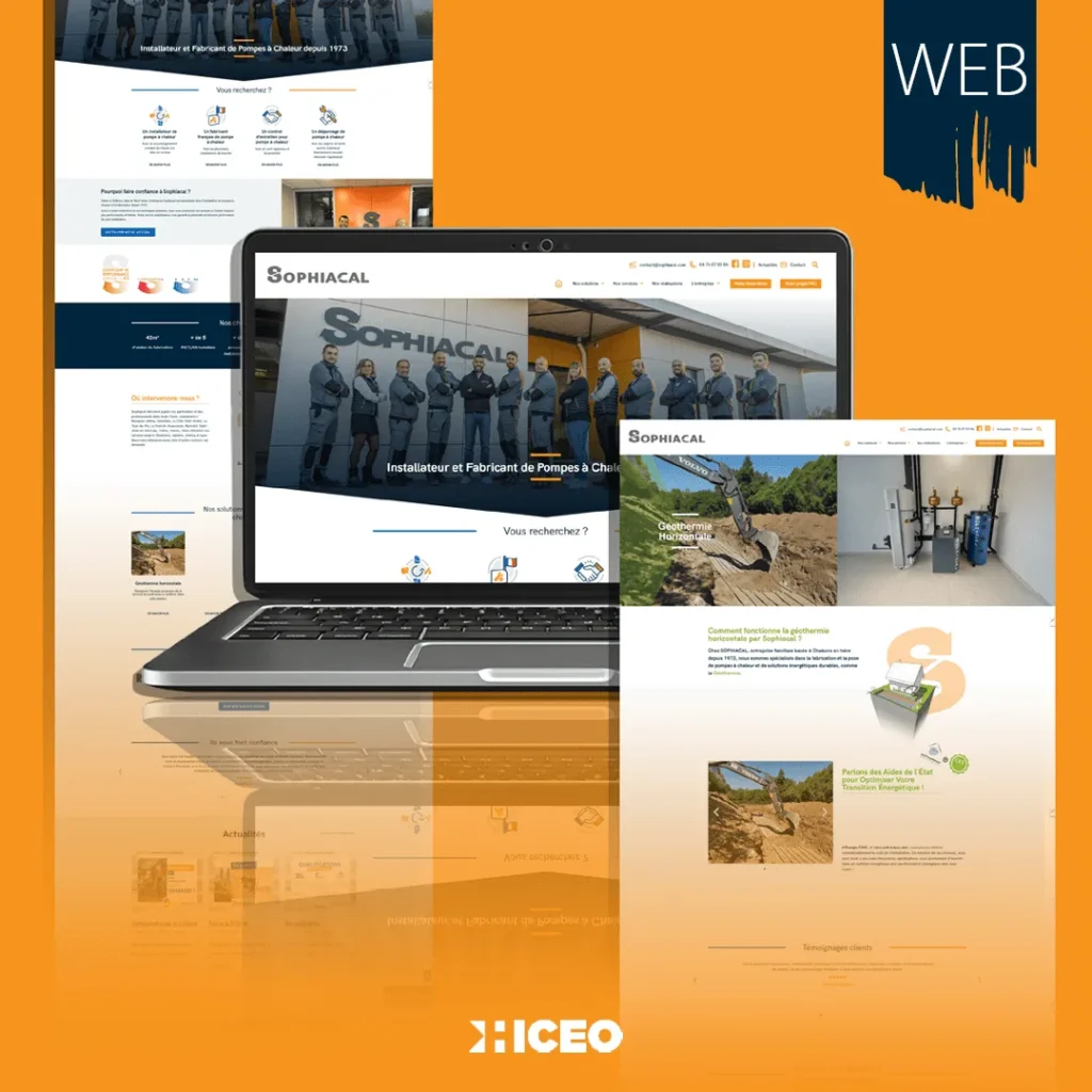 Hiceo conçoit votre site internet